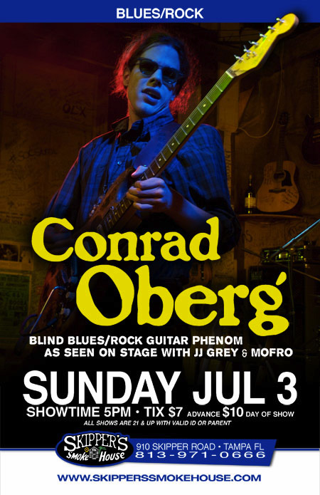 Conrad Oberg at Skipper's Smokehouse