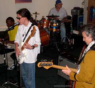 Conrad at ArtWalk Wednesday MOSH 6/2008