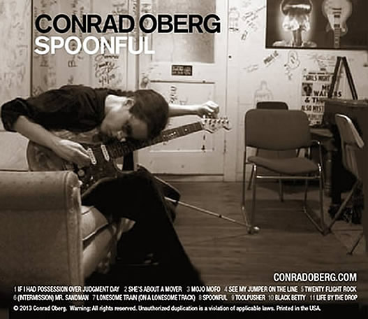 Conrad Oberg Spoonful CD Back
